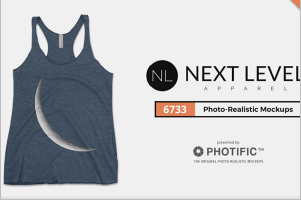 Next Level Clothing Mockup Design