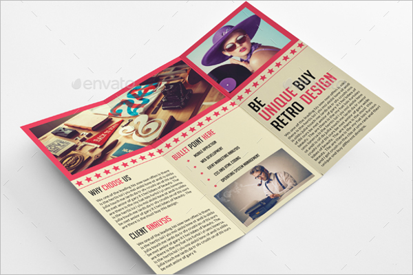 Old Fashion Brochure Template