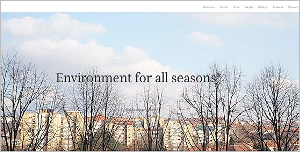 One Page Design Joomla Template