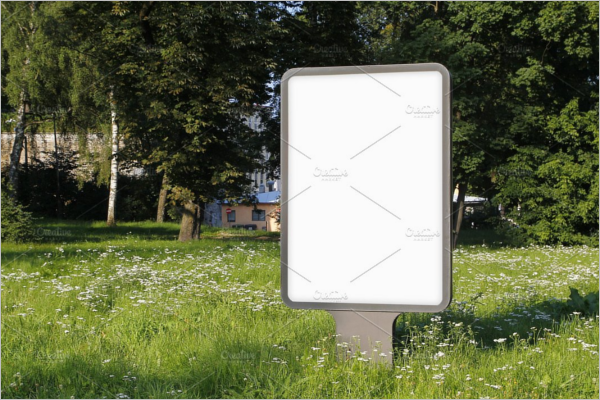 Outdoor Billboard Mockup Design