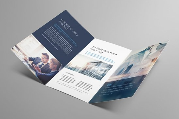PSD Brochure Mockup Template