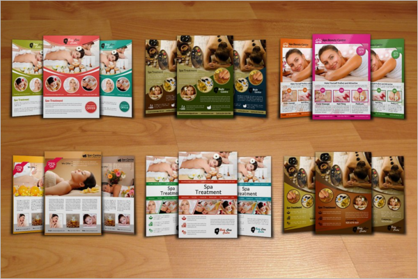 Pack Of Beauty Salon Flyer Design
