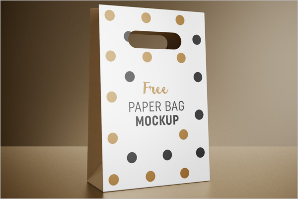 Paper Bag Mockup Free Download
