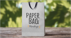 52+ Paper Bag Mockup PSD Templates