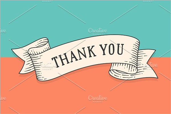 30+ Blank Thank You Card Templates Free Word Designs