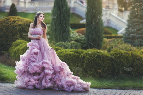 Photorealistic Dress Design Template