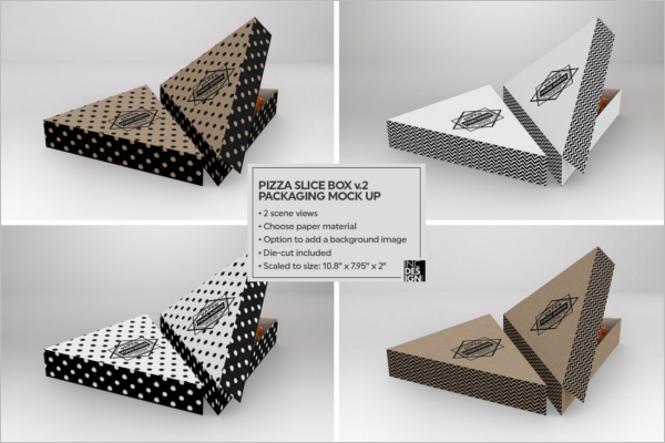 Pizza Box Mockup Bundle