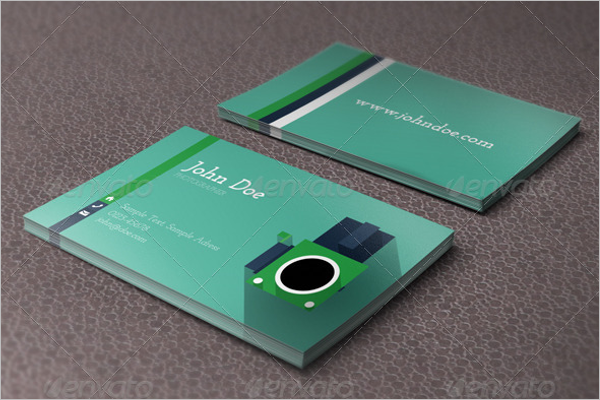 Plane Business Card Vector Design
