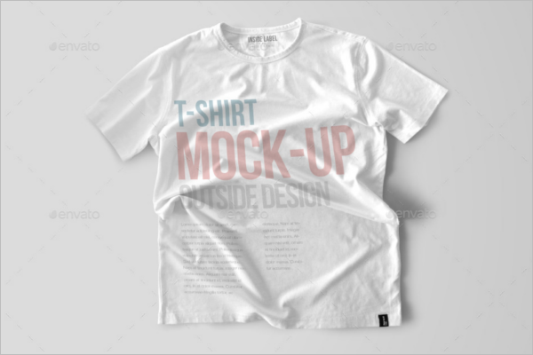 Plane T-shirt Mockup Design