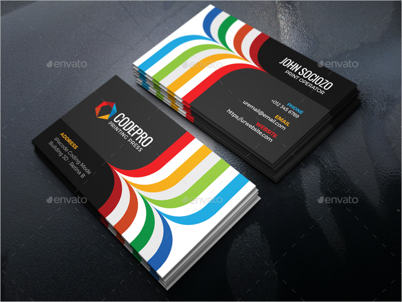 Print Ready Business Card Design
