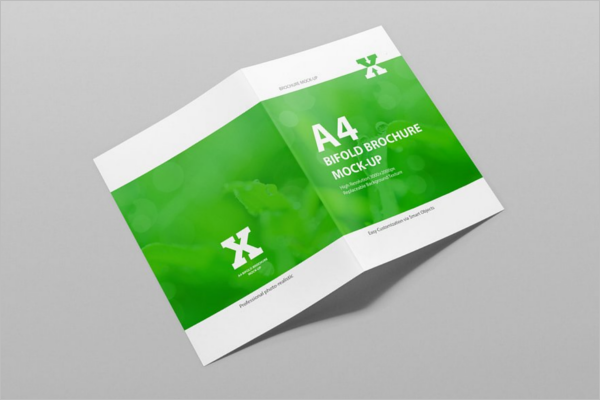 Printable A4 Brochure Mockup Template