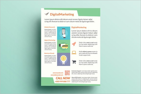 Printable SEO Flyer Template