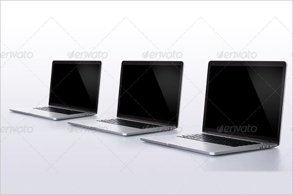 Pro Macbook Mockup Set