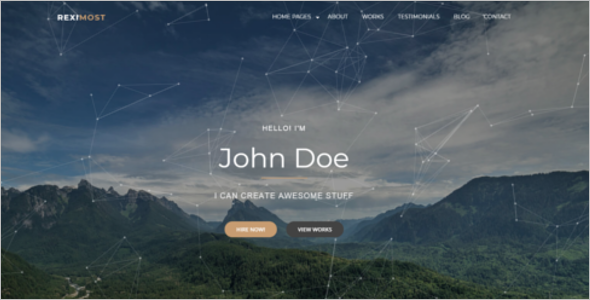 Professional Blog Design Template