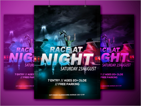 Racing Flyer Design Free Download
