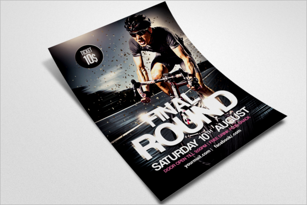 Racing Flyer Template Photoshop