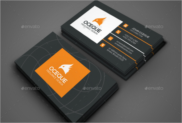 Realistic Marketing Business Card Template
