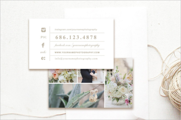 Realistic Photography Business Card Design