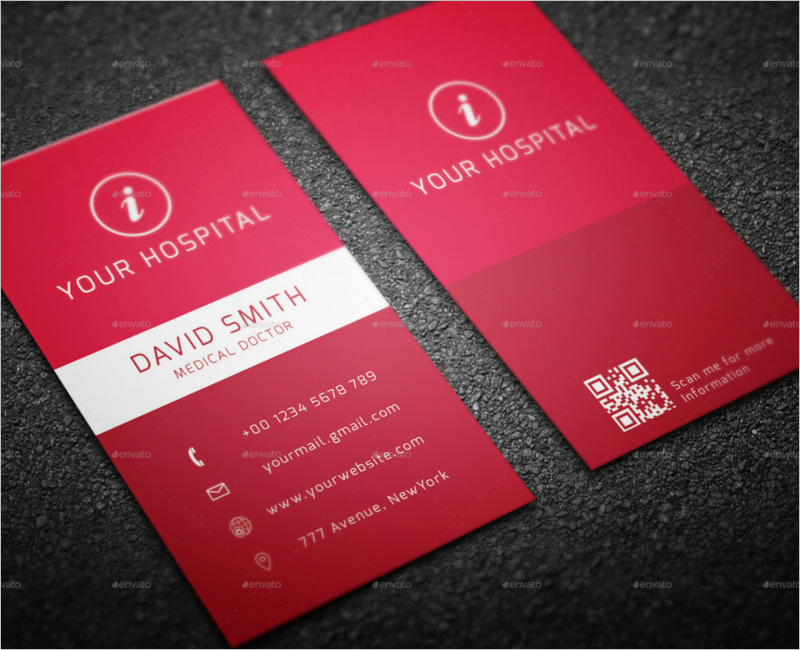 23+ Hospital Business Card Templates Free PSD Designs