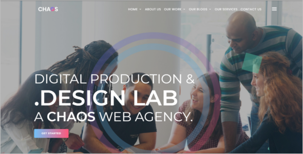 Responsive Blog Design Template