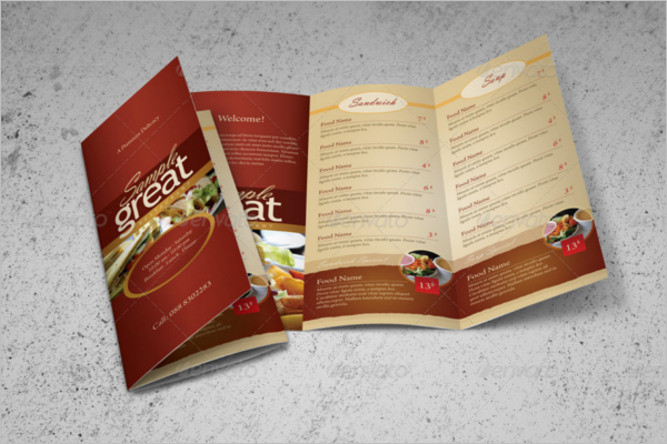 Restaurant & Cafe Menu Template