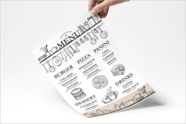 Restaurant Menu Design PDF