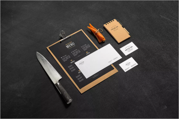 Restaurant Branding Mockup Design