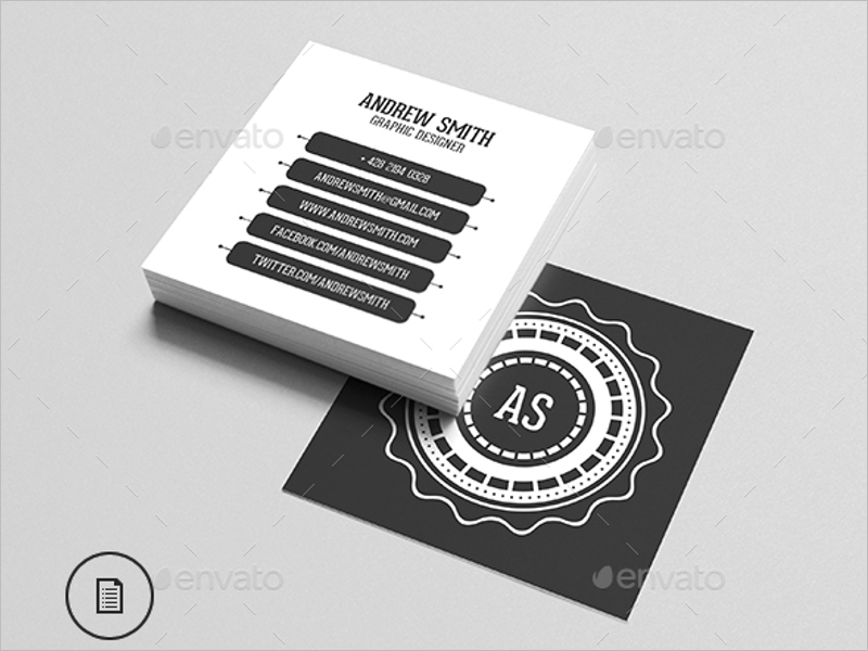 Retro Business Card Design