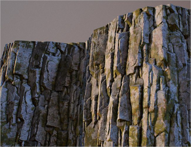 Rock 3D Texture Design