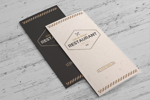 RusticÂ A4 Menu Template