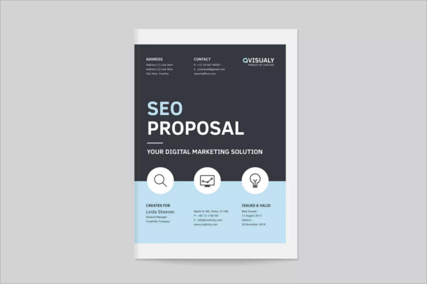 SEO Proposal Flyer Template