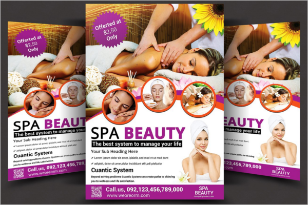 Salon Beauty Flyer Template