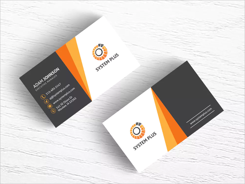 Sample Business Card Design