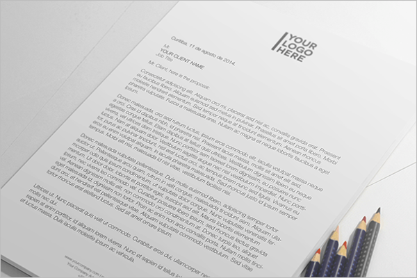 Sample Paper Mockup Design