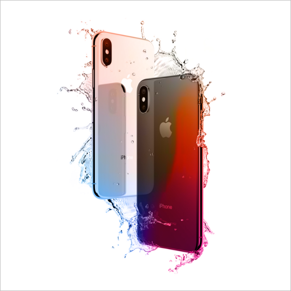 SampleÂ iPhone X Mockup PSD Template