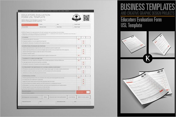 26+ Teacher Evaluation Forms Free PDF, Doc, Word Templates