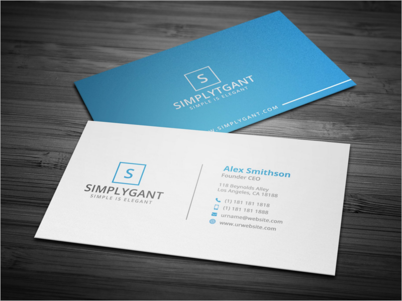 Simple Business Card Template