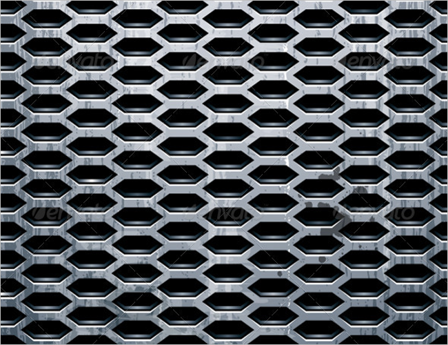 Simple Metal Wall Texture Design