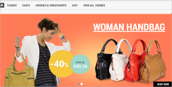 Single Page Prestashop Theme