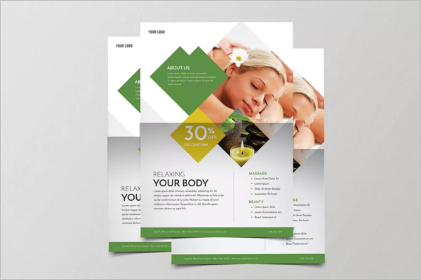 Skincare Salon Flyer Template