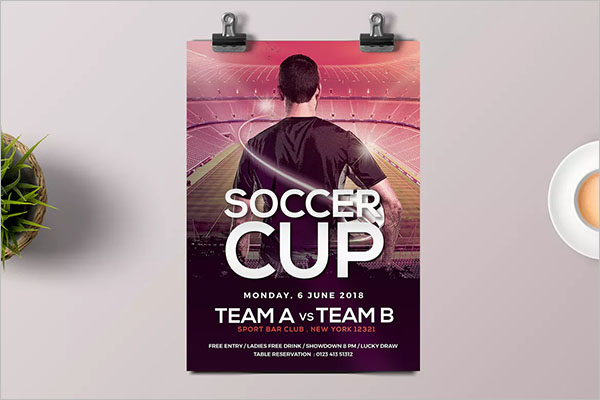 Soccer Flyer Design 2018