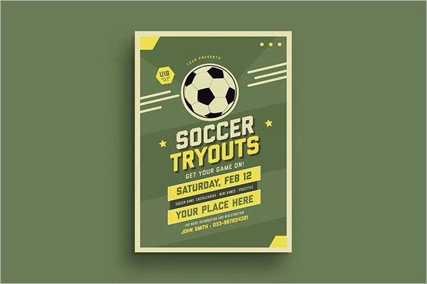 Soccer Flyer Example