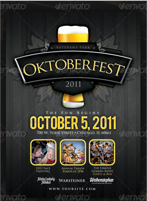 Spring Event Flyer Template