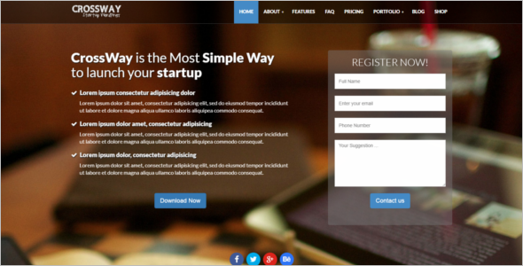 Startup Bootstrap Theme