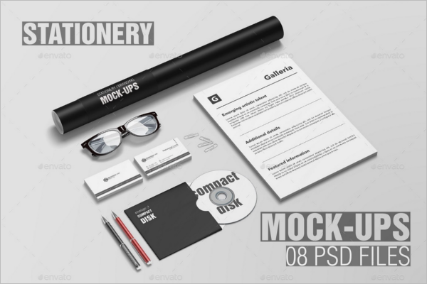 Stationery Branding Mockup Design