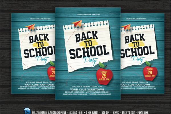 Student Accommodation Flyer Template
