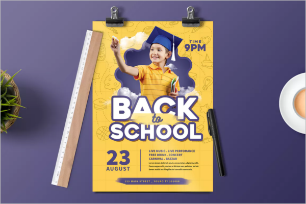 Student Event Flyer Template