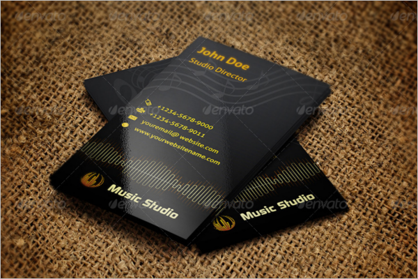 Studio Business Card Template