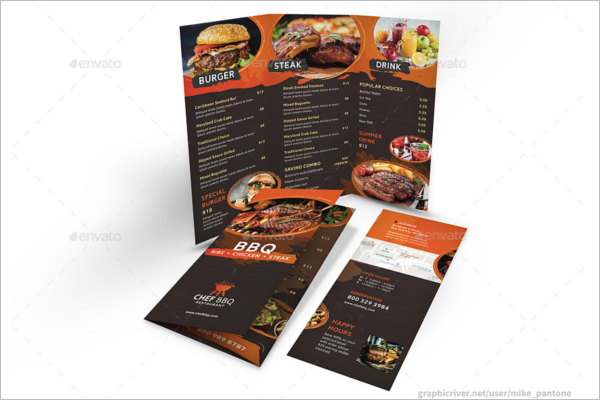 46+ Tri-Fold Menu Design Templates – Creative Templates