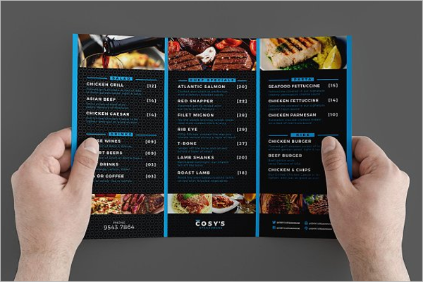 46+ Tri-Fold Menu Design Templates – Creative Templates